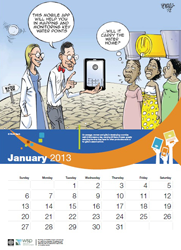 WSPs 2013 Cartoon Calendar FREE Water and Sanitation Program 2013 Cartoon Calendar