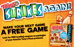 Tonys Pizza IWG Tonys Pizza Sweepstakes and Instant Win Game (Over 5,500 Prizes)