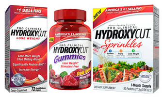 Hydroxycut FREE Hydroxycut Weight Loss Supplement Sample Pack