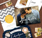 Save the date sample kit
