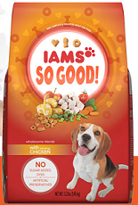 Iams So Good Dog Food $2.50 off Iams So Good Dog Food Mailed Coupon