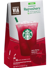Starbucks VIA Refreshers Beverage $1.50 off Starbucks VIA Refreshers Beverage Coupon