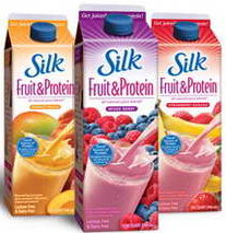 Silk Fruit and Protein1 $1 off Silk Fruit and Protein Half Gallon Coupon