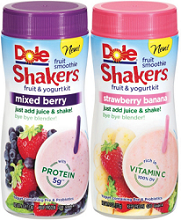 Dole Fruit Smoothie Shakers FREE Dole Fruit Smoothie Shaker at Target