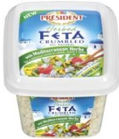 President Feta Cheese $3 off ANY 2 President Feta and/or Valbreso Feta Cheeses Coupon