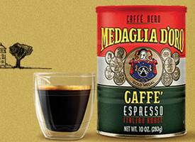 Medaglia DOro Dark Italian Roast Espresso Coffee FREE Medaglia DOro Dark Italian Roast Espresso Coffee Sample 