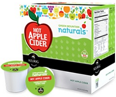 Green Mountain Naturals Hot Apple Cider K Cup Packs $1.75 off Green Mountain Naturals Hot Apple Cider K Cup Packs Coupon