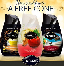 FREE Renuzit Cone Giveaway FREE Renuzit Cone Giveaway