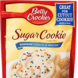 Betty crocker sugar cookie mix