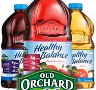 Old orchard juice bottles
