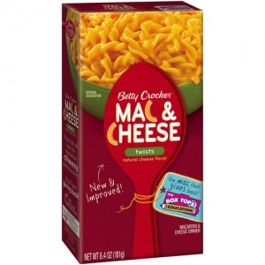 Free Box Betty Crocker Mac &na Cheese