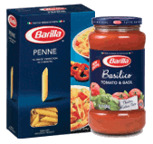 Barilla pasta and sauce