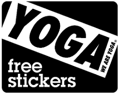 We Are Yoga Stickers FREE We Are Yoga Stickers