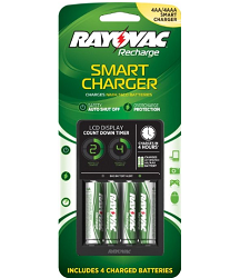 Rayovac Smart Charger FREE Rayovac Rechargeable Sampling Giveaway 