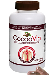 CocoaVia Cocoa Extract Supplement FREE Bottle of CocoaVia Cocoa Extract Supplement on 5/13 at 1PM EST