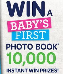 Gerber Babies First Instant Win Game Gerber Babys First Photo Book Instant Win Game and Sweepstakes (10,000 Prizes)