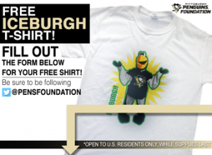 T shirt 300x219 FREE Pittsburgh Penguins T Shirt