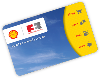 Fuel Rewards Network Card Shell Fuel Rewards Network Save $0.25 a Gallon or More
