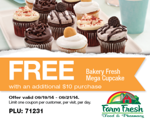 Free Mega Cupcake