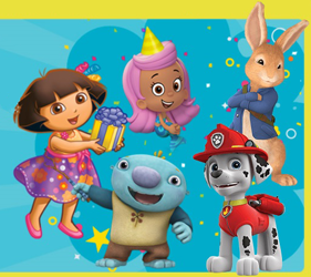 Nick Jr Characters FREE Birthday Phone Call from Nick Jr. Character
