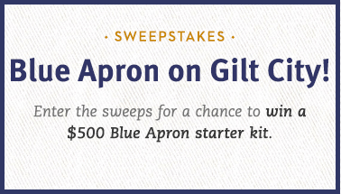 Blue Apron Giveaway Gilt Ultimate Kitchen Starter Kit Sweepstakes 