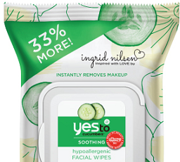 YES TO Cucumbers Limited Edition Face Wipes FREE YES TO Cucumbers Limited Edition Face Wipes Giveaway