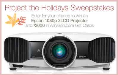 Amazon Project the Holidays Amazon Project the Holidays Sweepstakes 