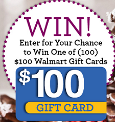 Wal Mart Gift Card Giveaway $100 Wal Mart Gift Card Giveaway Sweepstakes