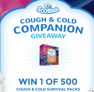 Scotties Cough Cold Survival Pack 300x294 FREE Scotties Cough & Cold Survival Pack Giveaway 