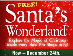 Santas Wonderland Event at Bass Pro Shops FREE Photo with Santa and Wonderland Events at Bass Pro Shops