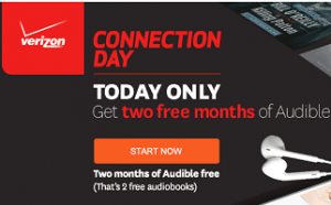 Audible8 300x186 2 FREE Months of Audible or a FREE $10 Credit
