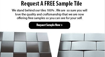 FREE Stainless Steel Tile Sample FREE Stainless Steel Tile Sample