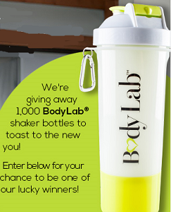 BodyLab Shaker Bottles Giveaway