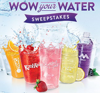 Kraft Wow Your Water Sweepstakes