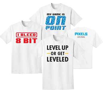T-Shirts from PIXELS