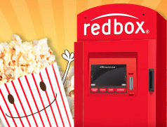 Redbox and popcorn