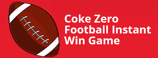 Coke Zero Speedway Football Instant Win Game