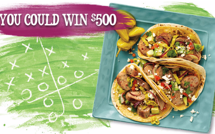 Game Day Recipe Sweepstakes