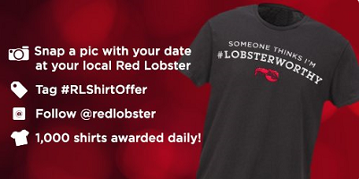 FREE Red Lobster T-shirt