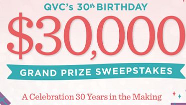 QVC 30th Birthday Celebration Sweepstakes