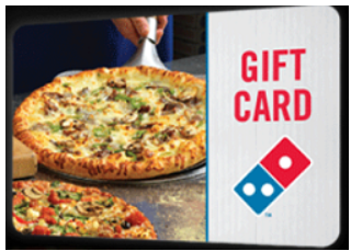 Dominos Pizza Gift Card1